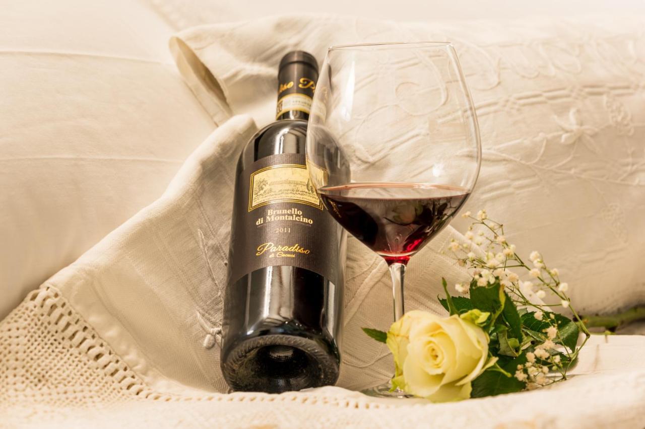 Wine Estate Rooms Paradiso Di Cacuci Montalcino Eksteriør bilde