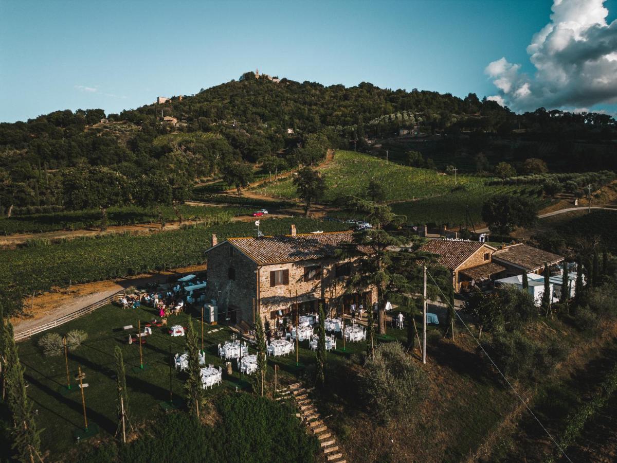Wine Estate Rooms Paradiso Di Cacuci Montalcino Eksteriør bilde