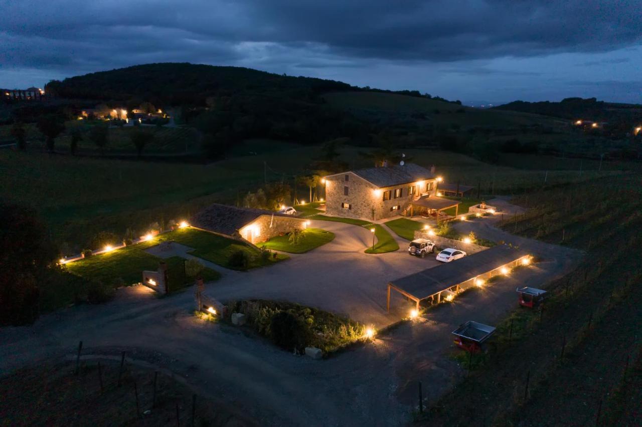 Wine Estate Rooms Paradiso Di Cacuci Montalcino Eksteriør bilde