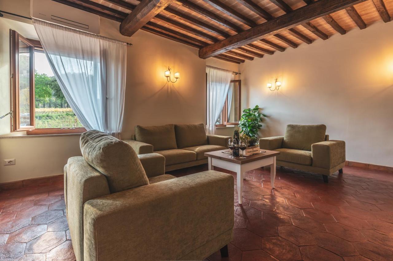 Wine Estate Rooms Paradiso Di Cacuci Montalcino Eksteriør bilde